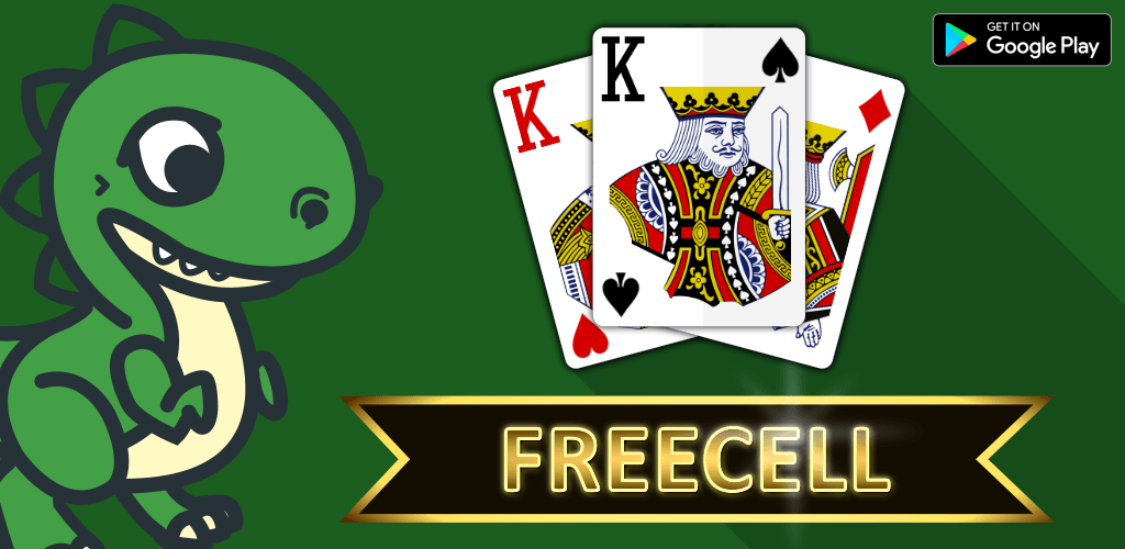 FreeCell Solitaire, get it now on Google Play
